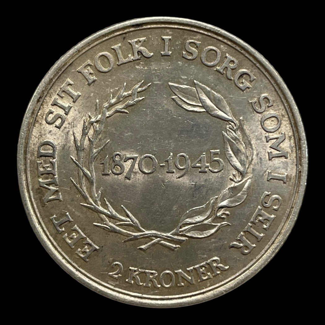 2 kr Erindringsmønt 1945