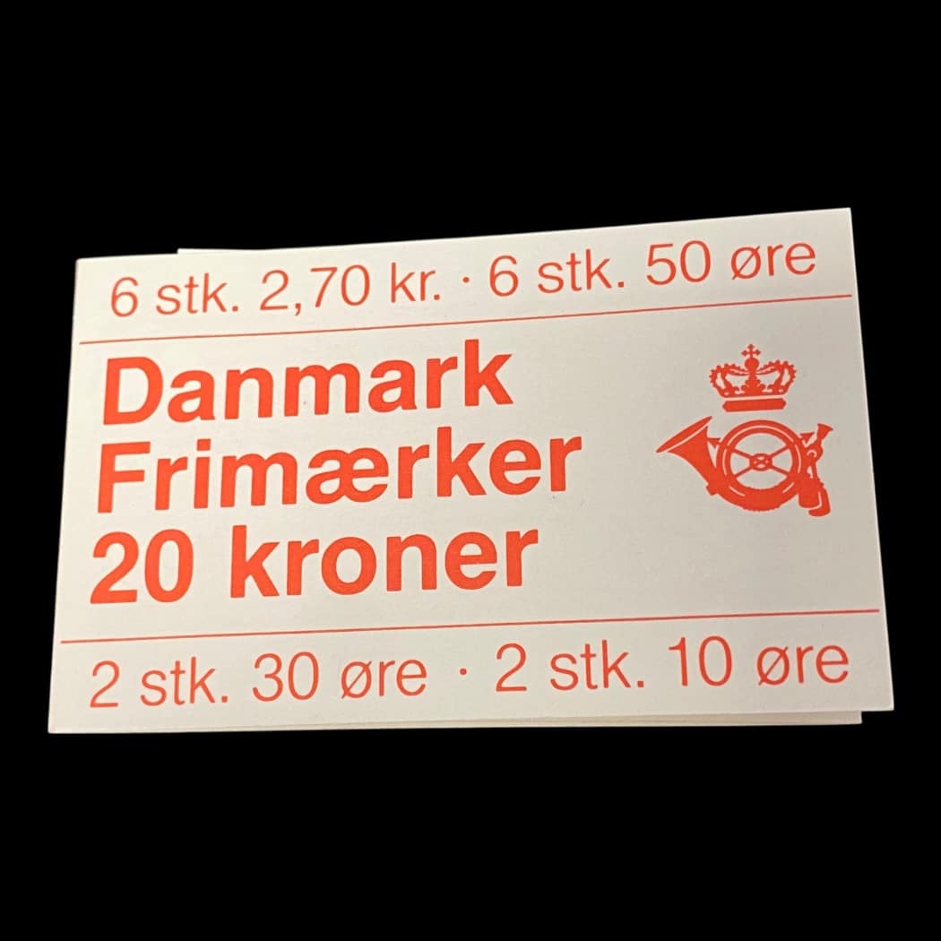 20 Kr. Frimærkehæfte H26