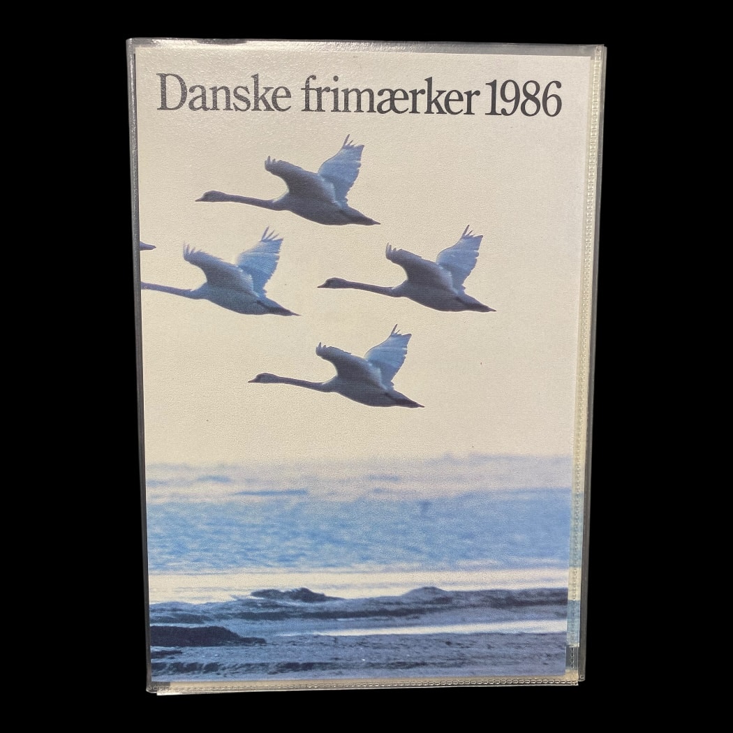 Danmark 1986 Årsmappe Årsmappe med postfriske frimærker udgivet i ovennævnte år.