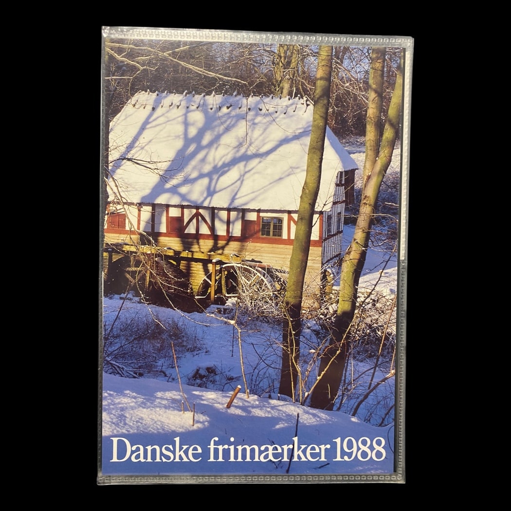 Danmark 1988 Årsmappe Årsmappe med postfriske frimærker udgivet i ovennævnte år.