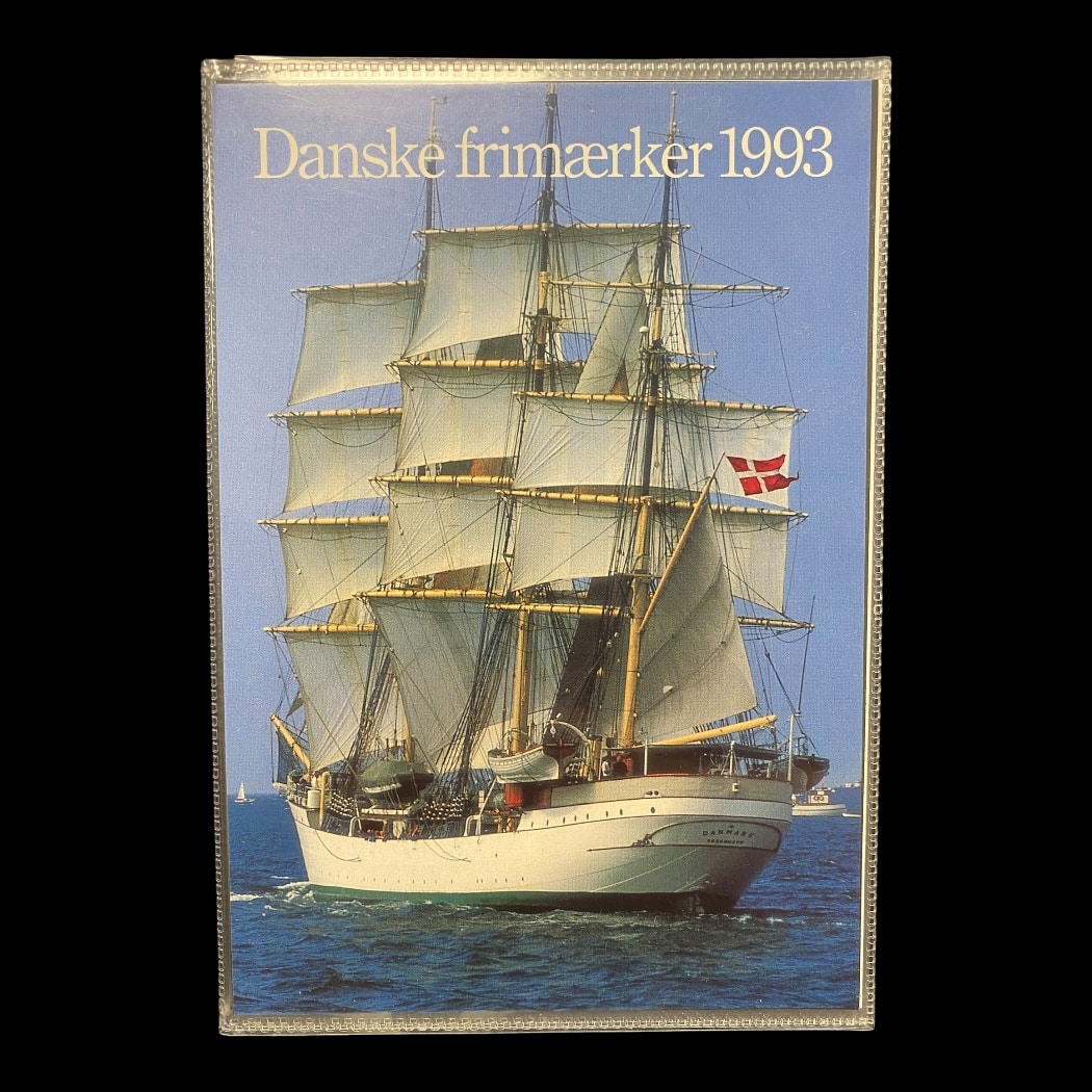 Danmark 1993 Årsmappe Årsmappe med postfriske frimærker udgivet i ovennævnte år.