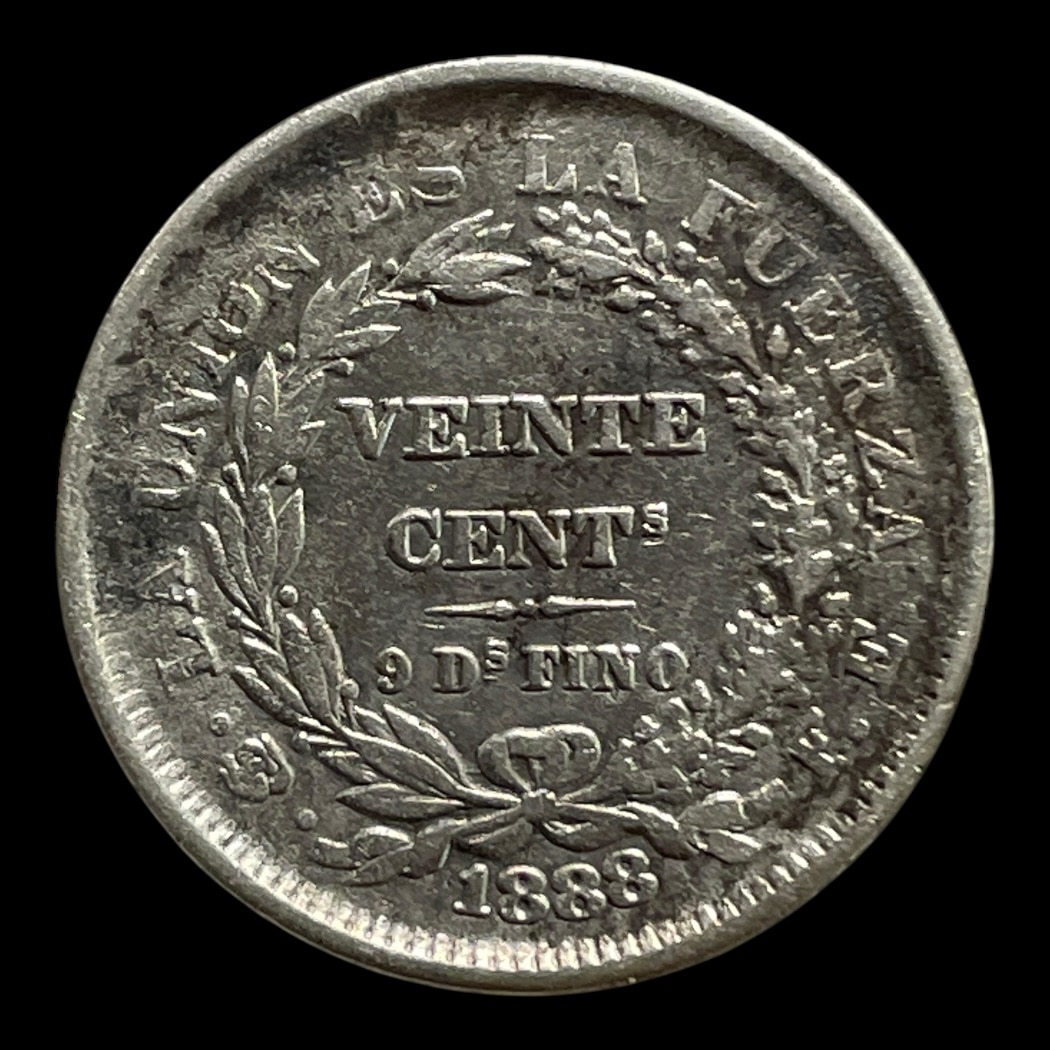 20 Centavos 1888 Bolivia