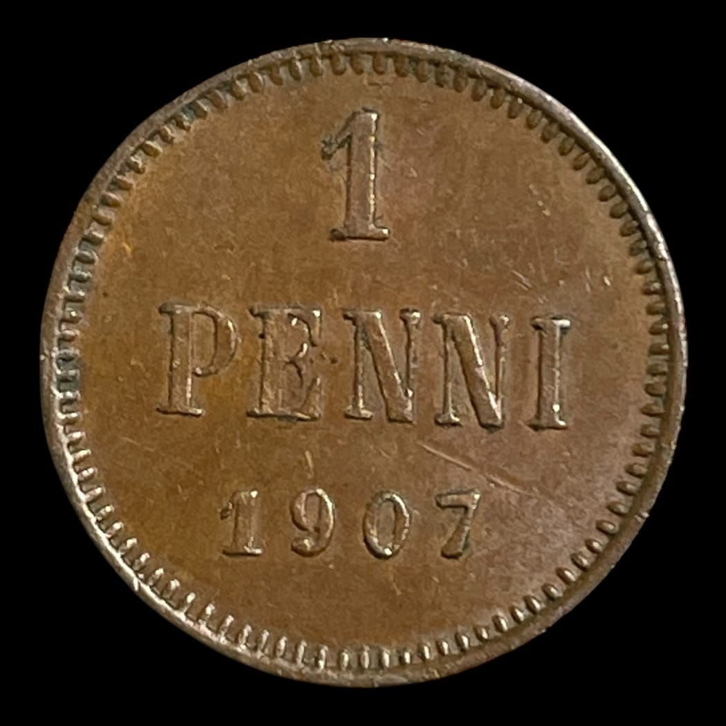 1 Pennia 1907 Finland