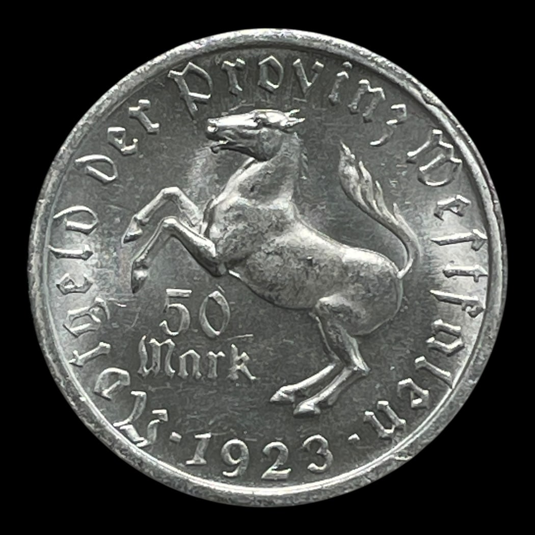 50 Mark 1923 Weimar Rep. (FLOT!)