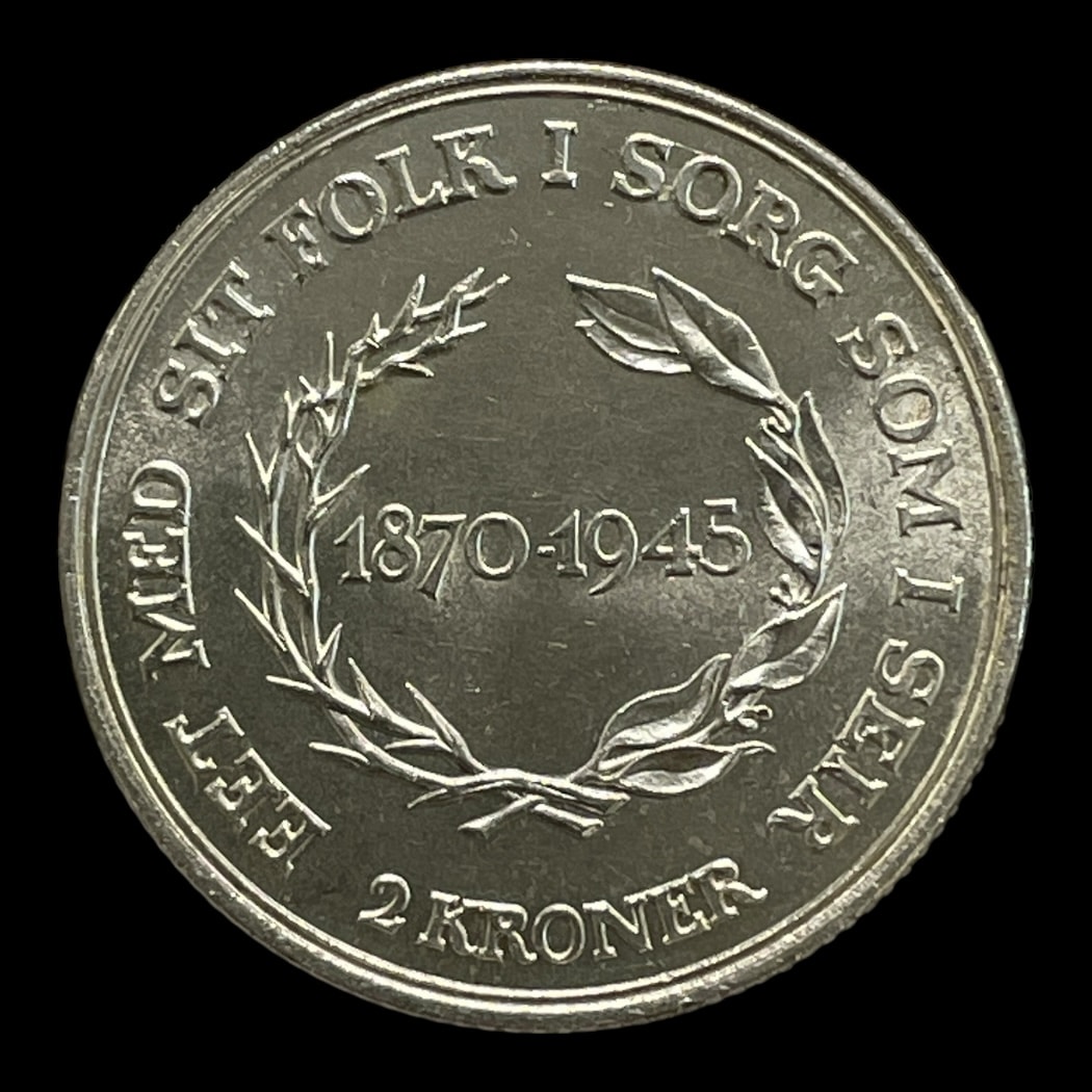 2 kr Erindringsmønt 1945