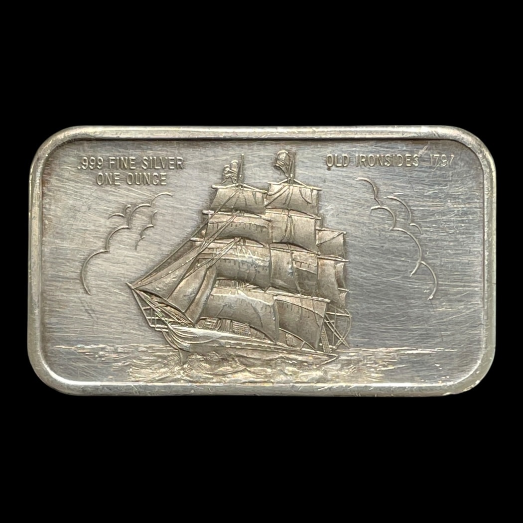 1 oz Sølvbarre