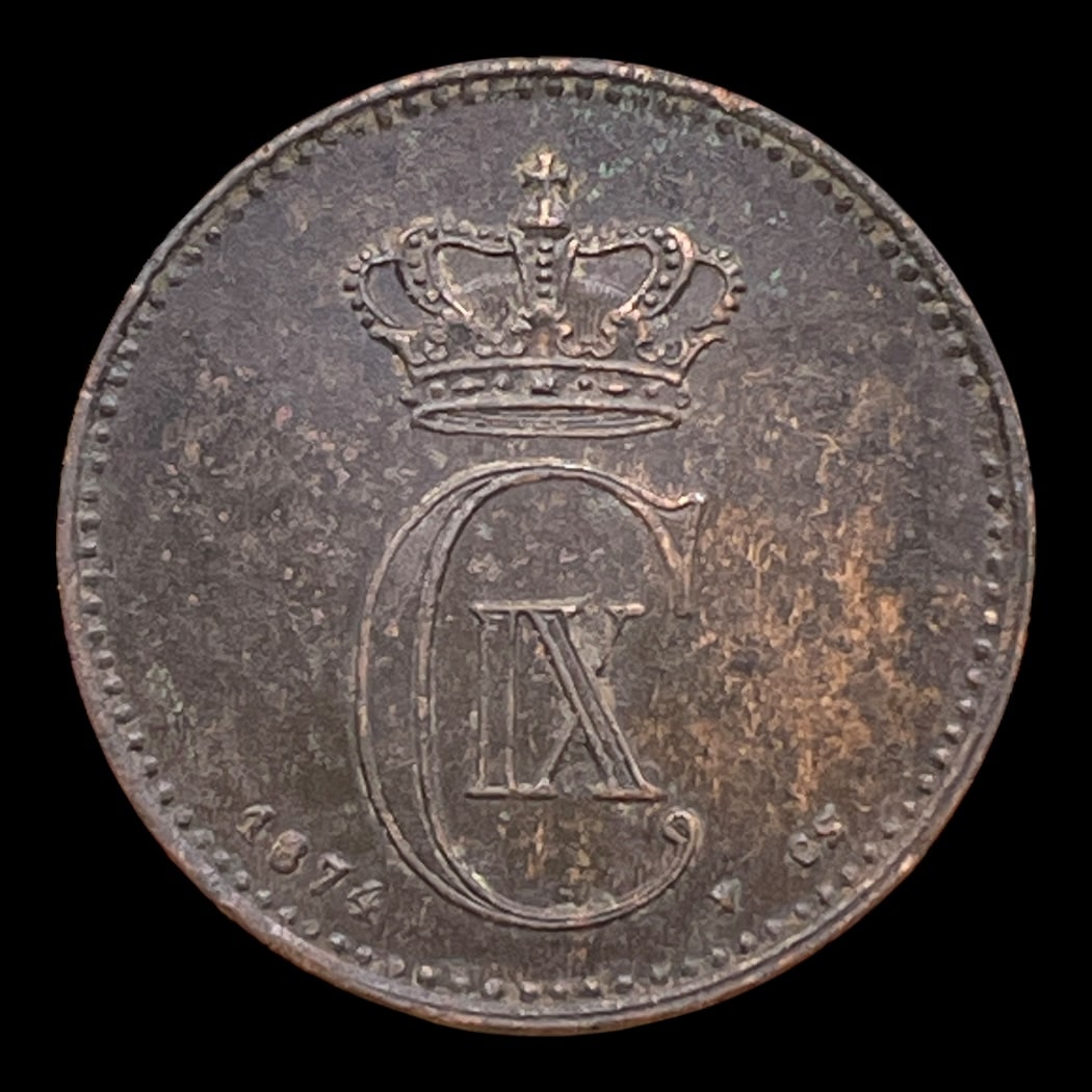 2 øre 1874