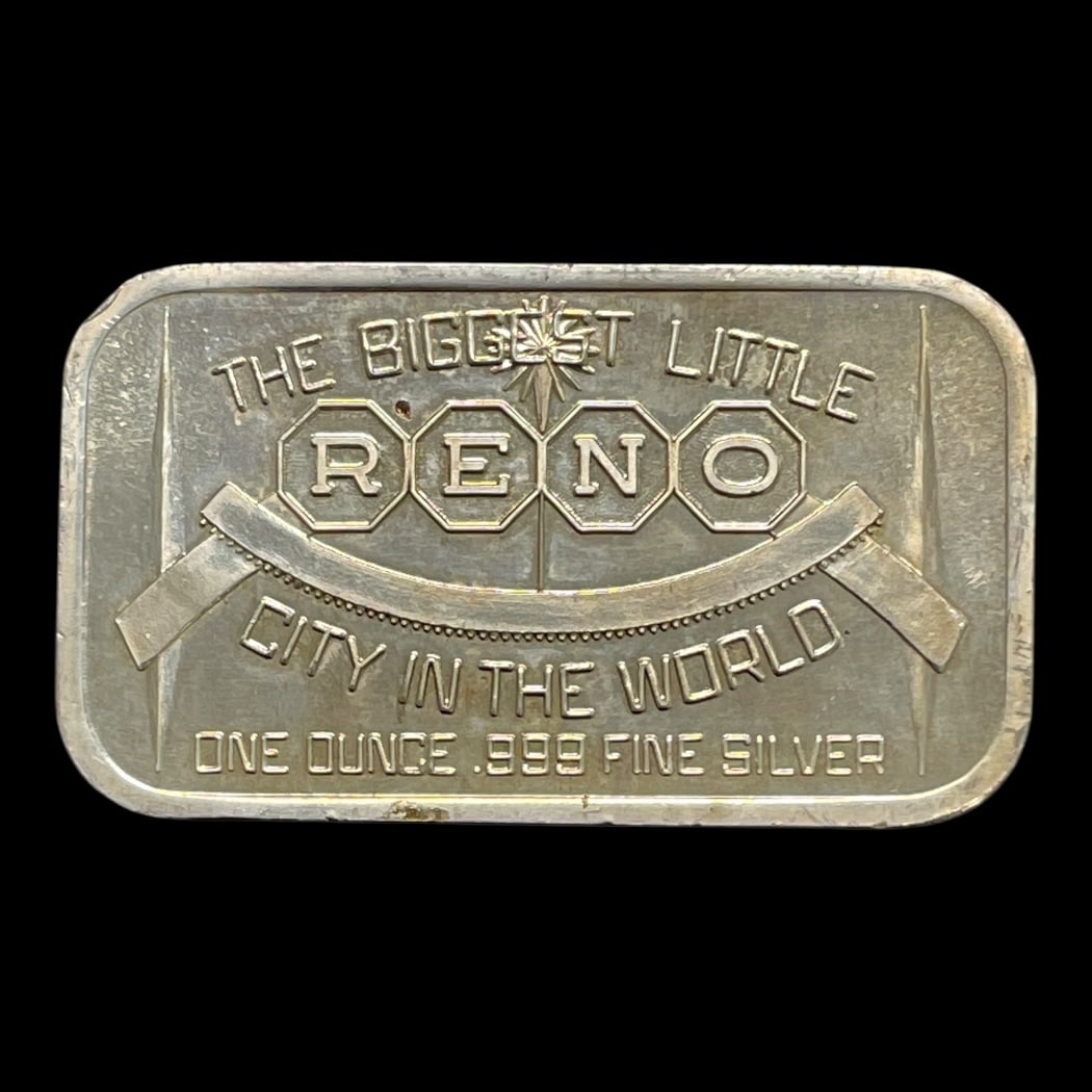 1 oz Sølvbarre