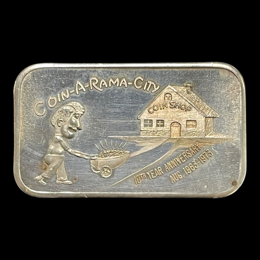 1 oz Sølvbarre
