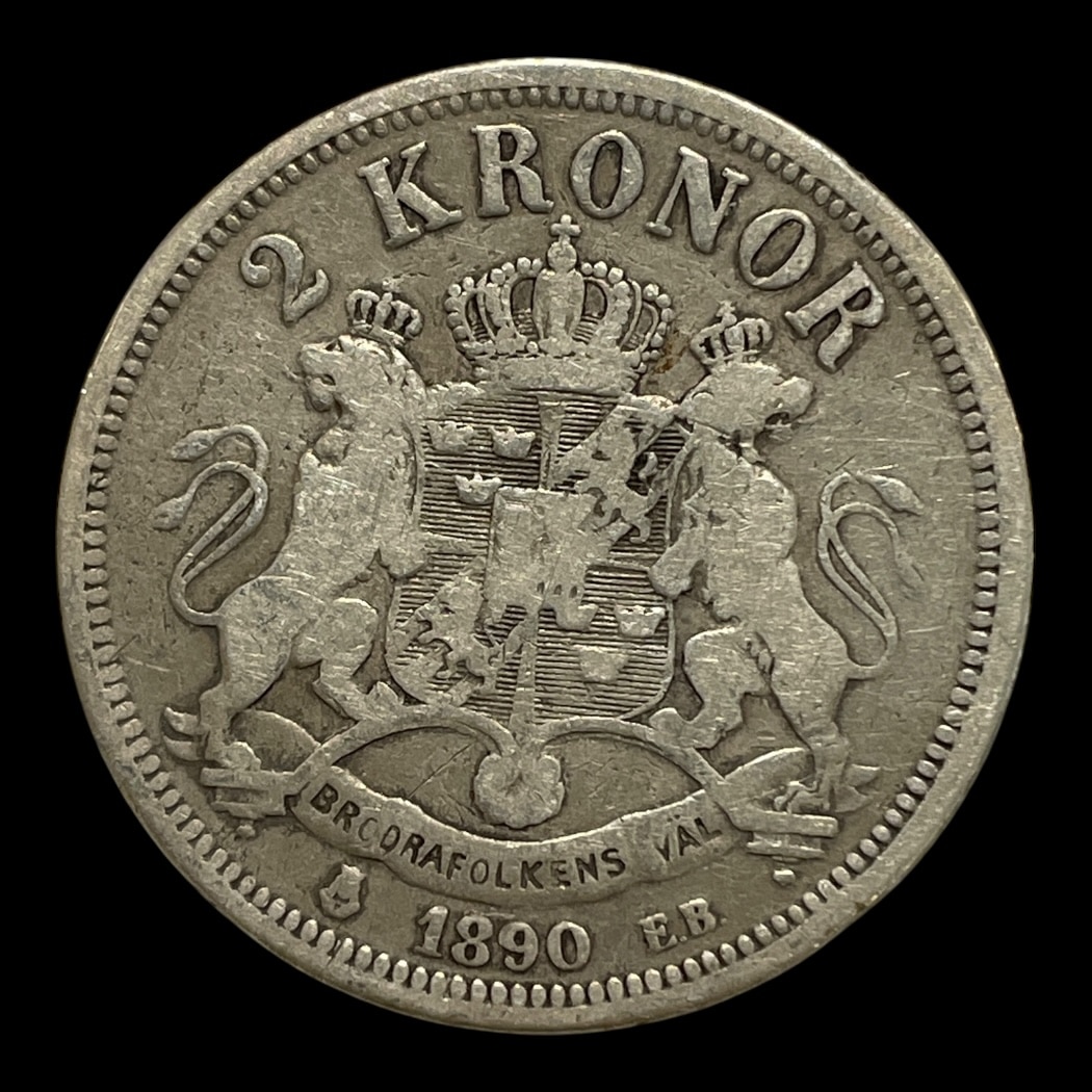 2 Kr 1890 Sverige