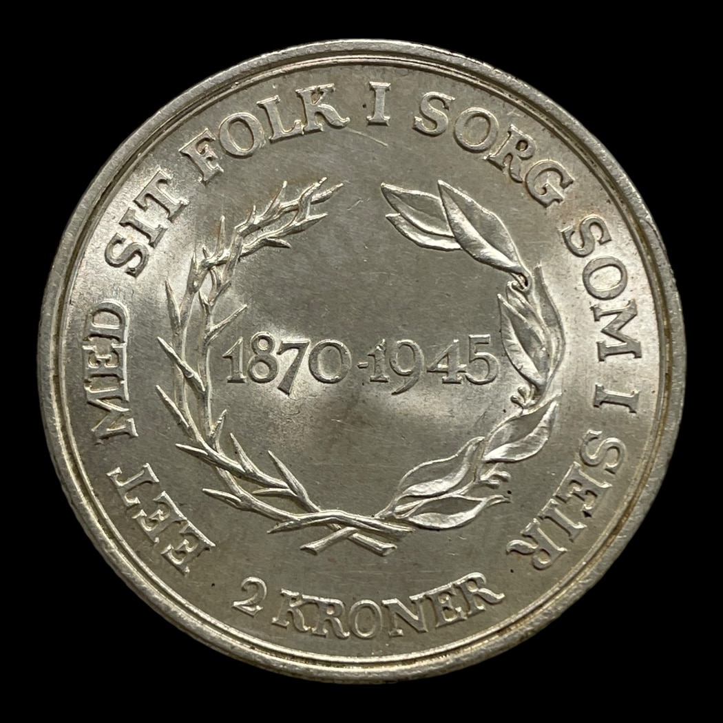 2 kr Erindringsmønt 1945