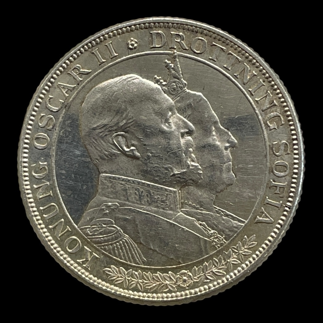 2 kr Erindringsmønt 1907