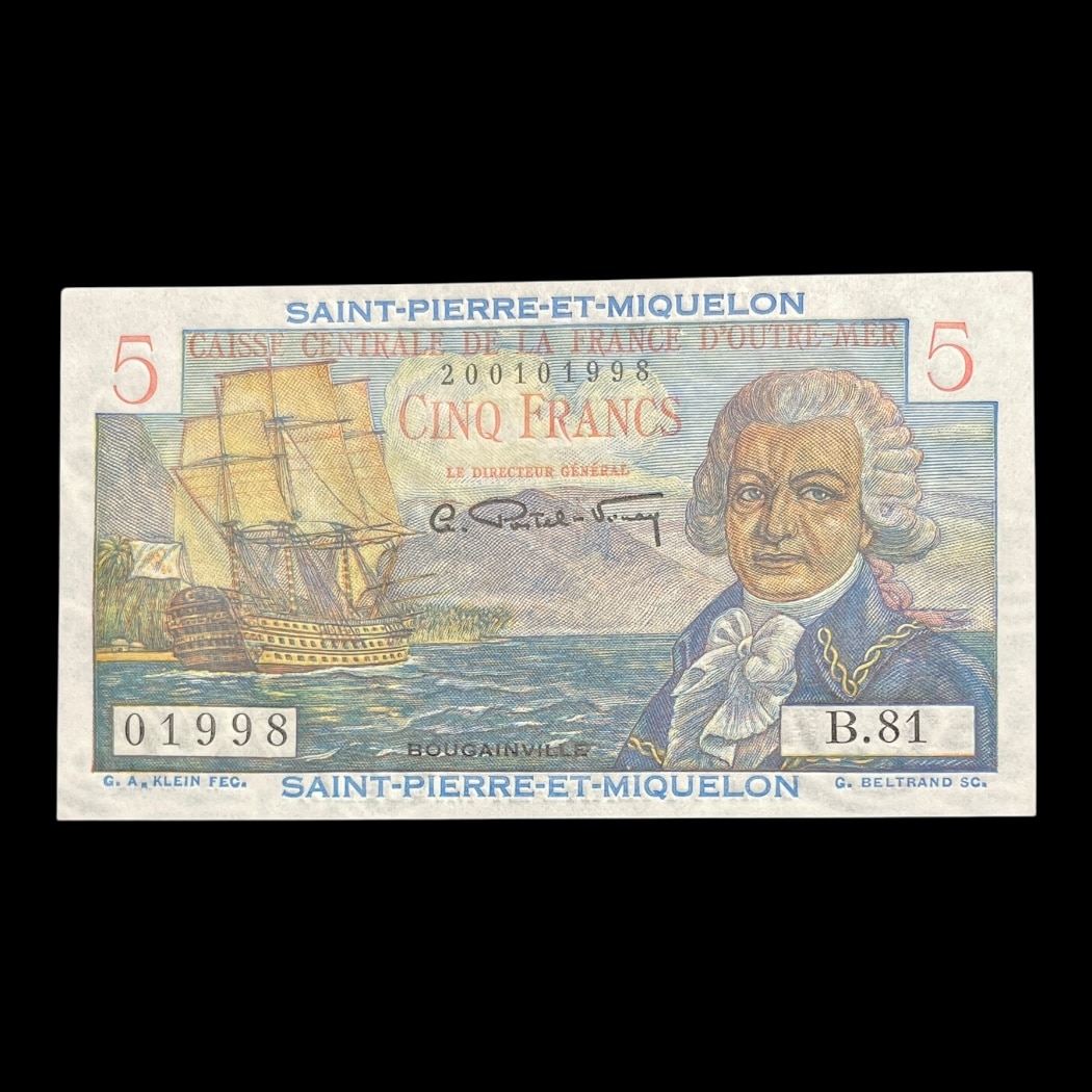5 Francs St. Pierre ND 1950/60