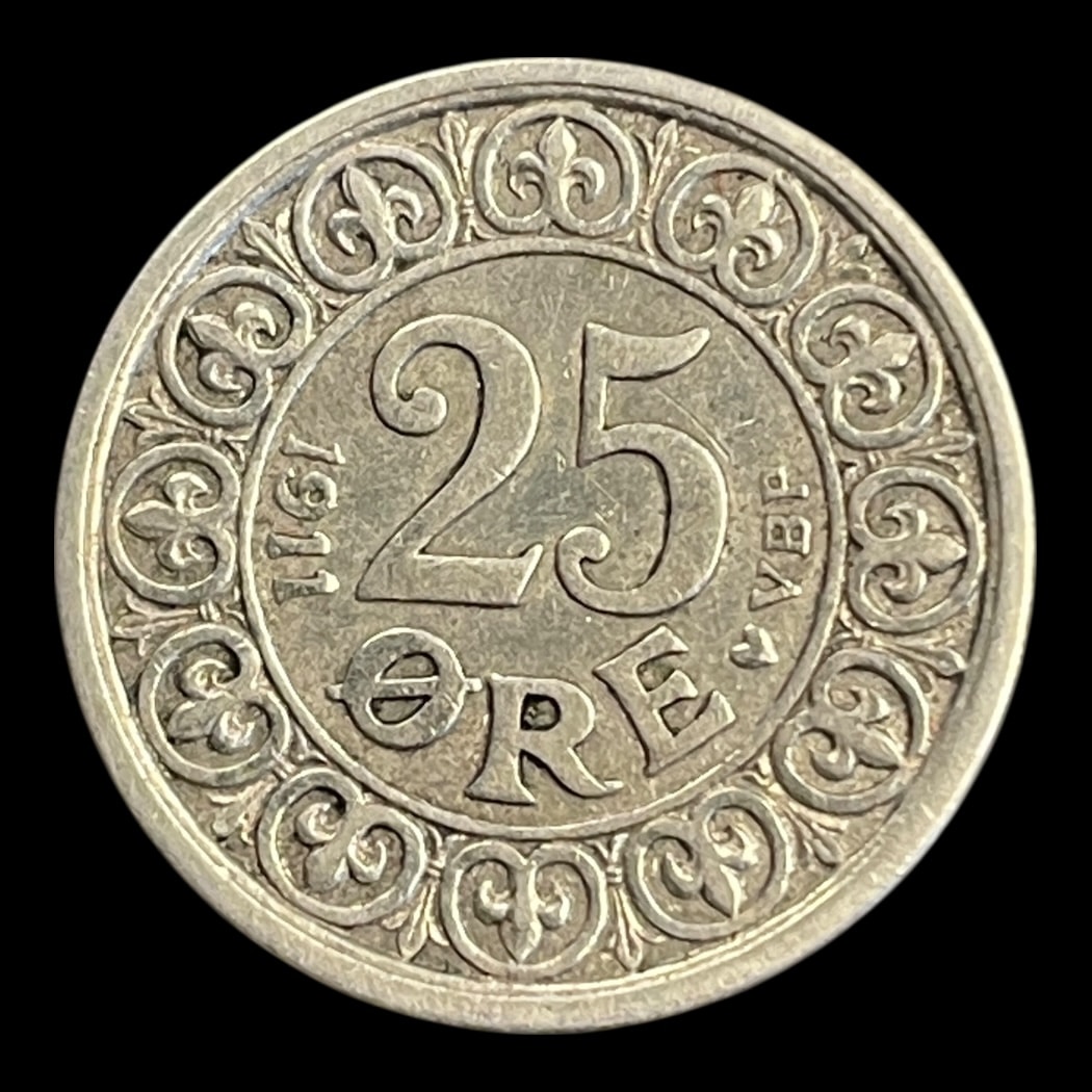 25 øre 1911