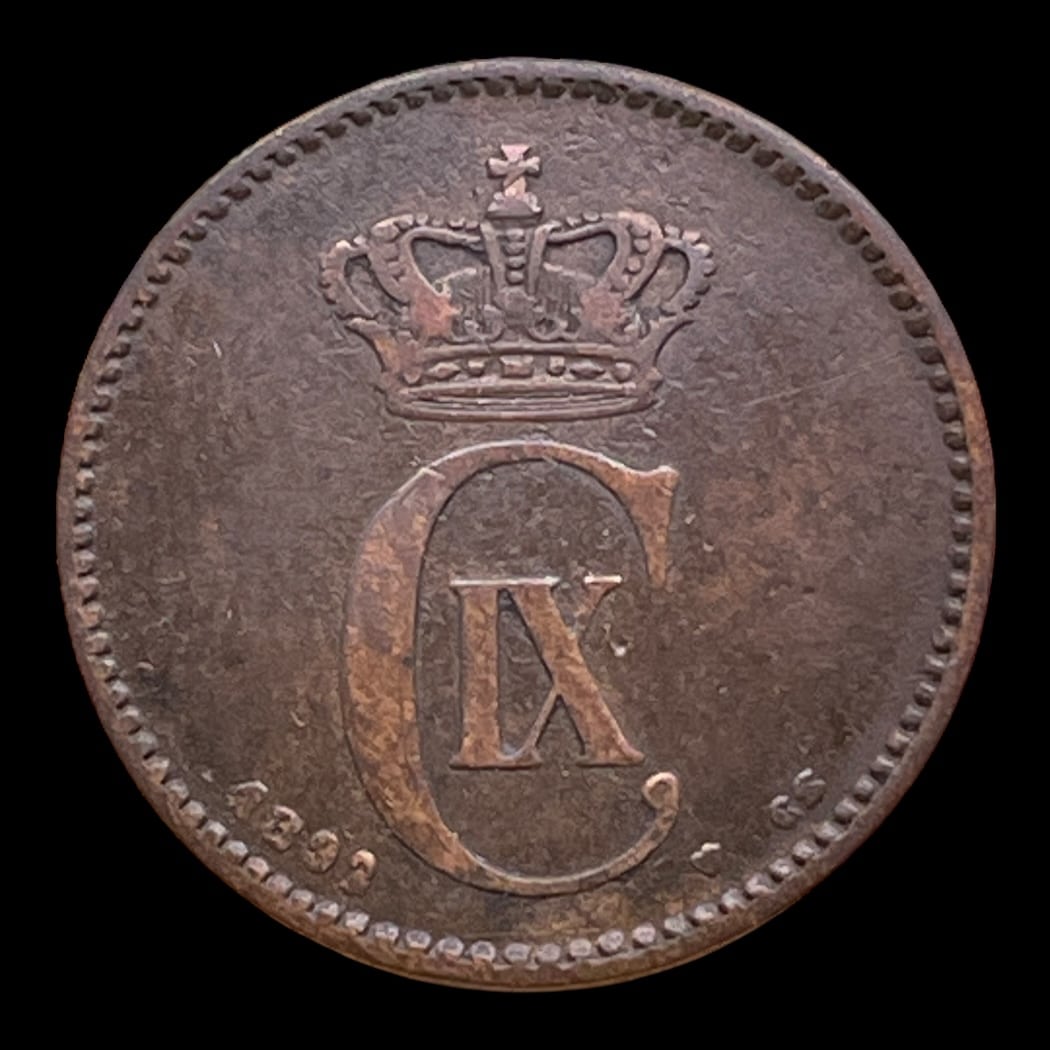 2 øre 1892
