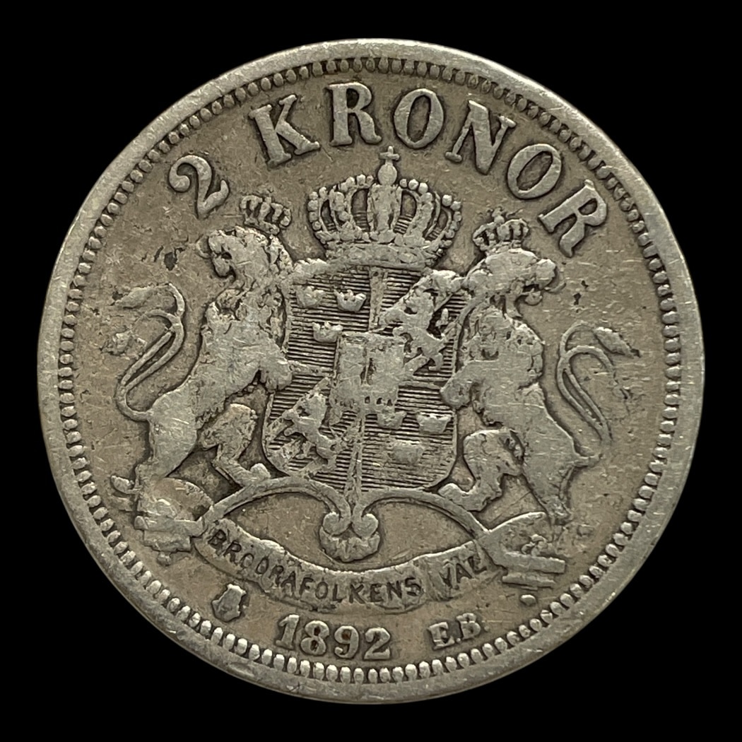 2 Kr 1892 Sverige