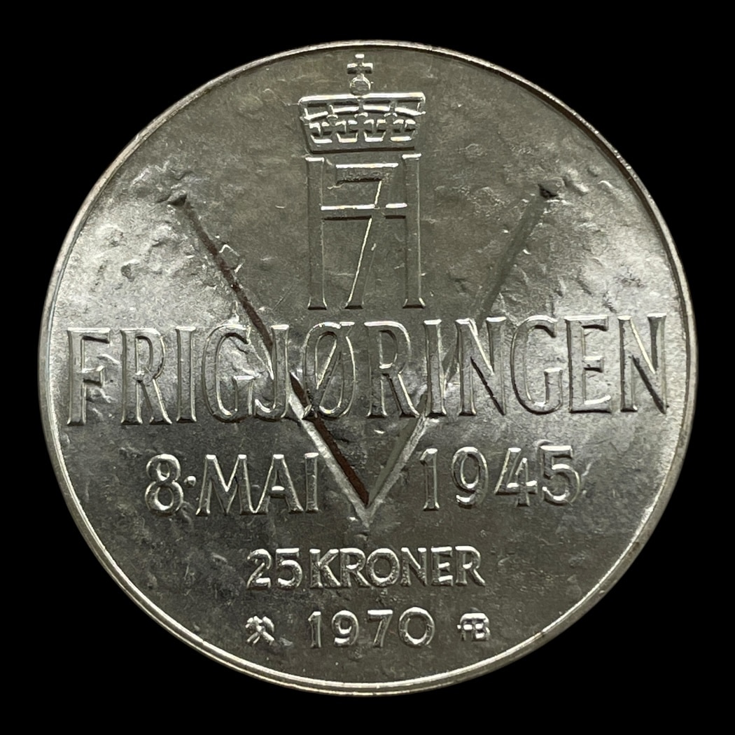 25 Kr 1970 Norge